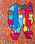 Shared Expressions – Original Abstract Acrylic on Canvas Painting