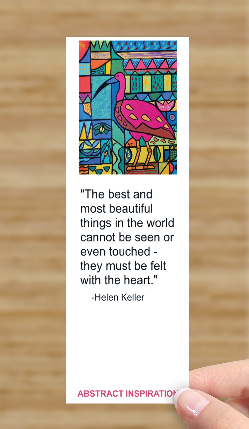 Bookmarks Featuring Original Paintings & Thoughtful Quotes