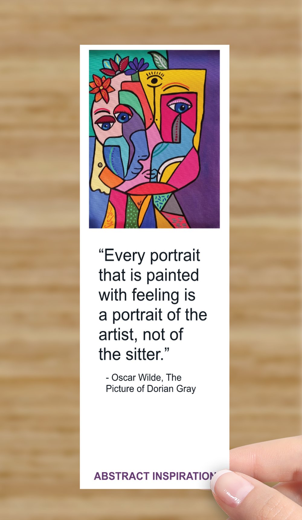 Bookmarks Featuring Original Paintings & Thoughtful Quotes