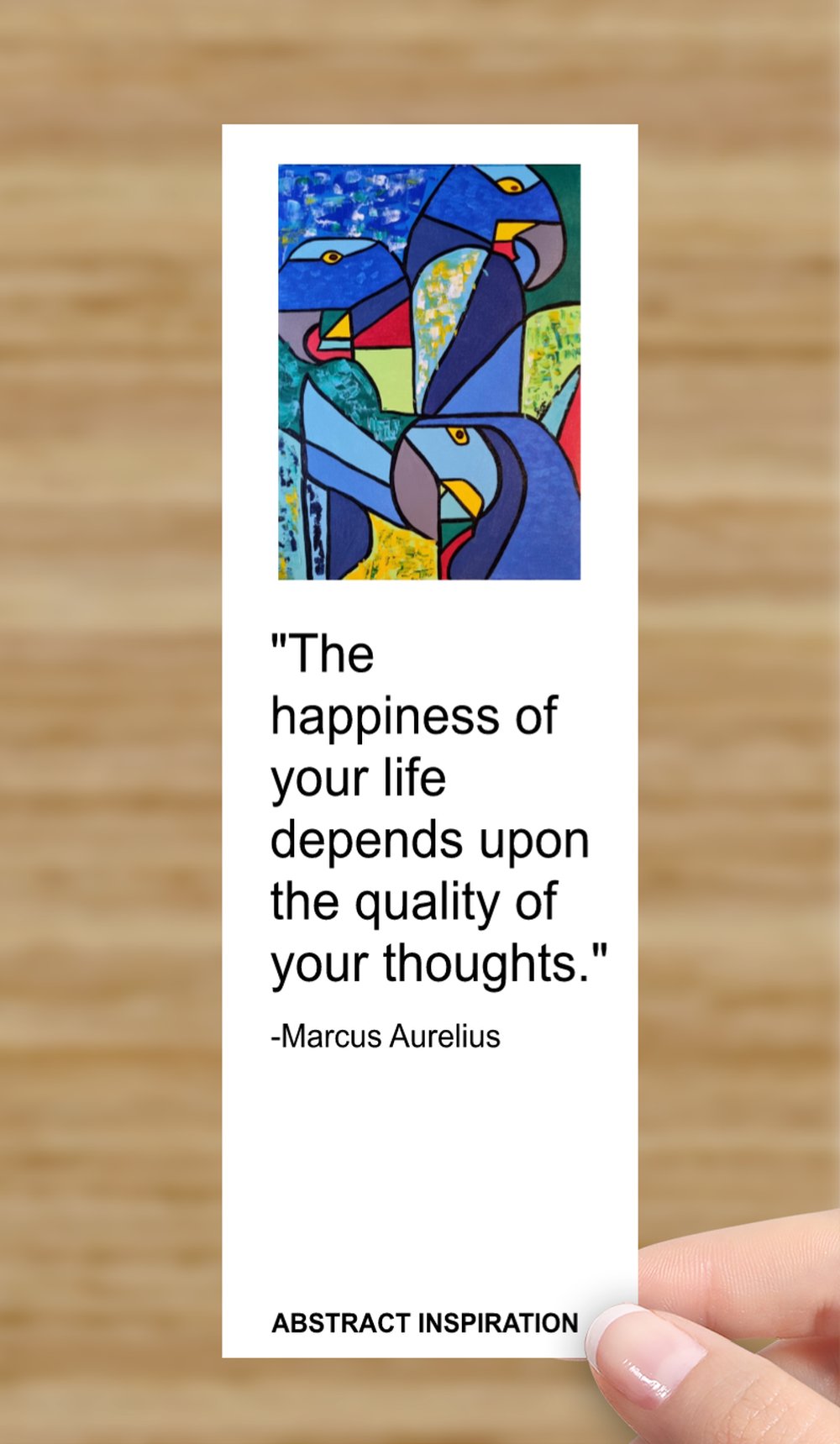 Bookmarks Featuring Original Paintings & Thoughtful Quotes