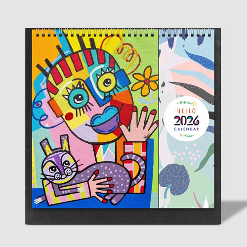 2026 Calendars Featuring Original Abstract Paintings