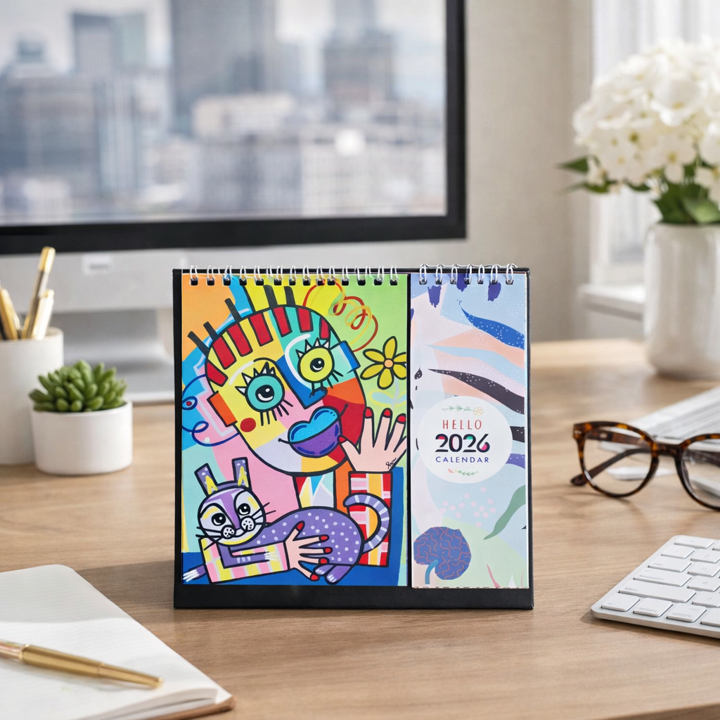 2026 Calendars Featuring Original Abstract Paintings