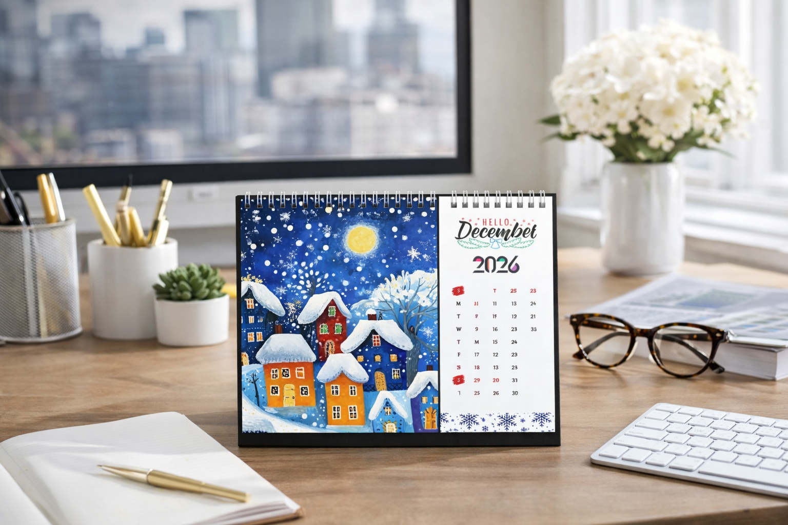 2026 Calendars Featuring Original Abstract Paintings