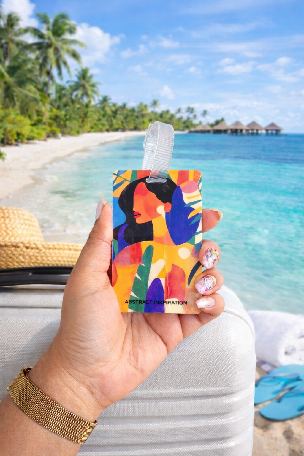 Luggage & Bag Tags Featuring Original Paintings