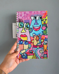 Spiral Notebooks Featuring Original Paintings