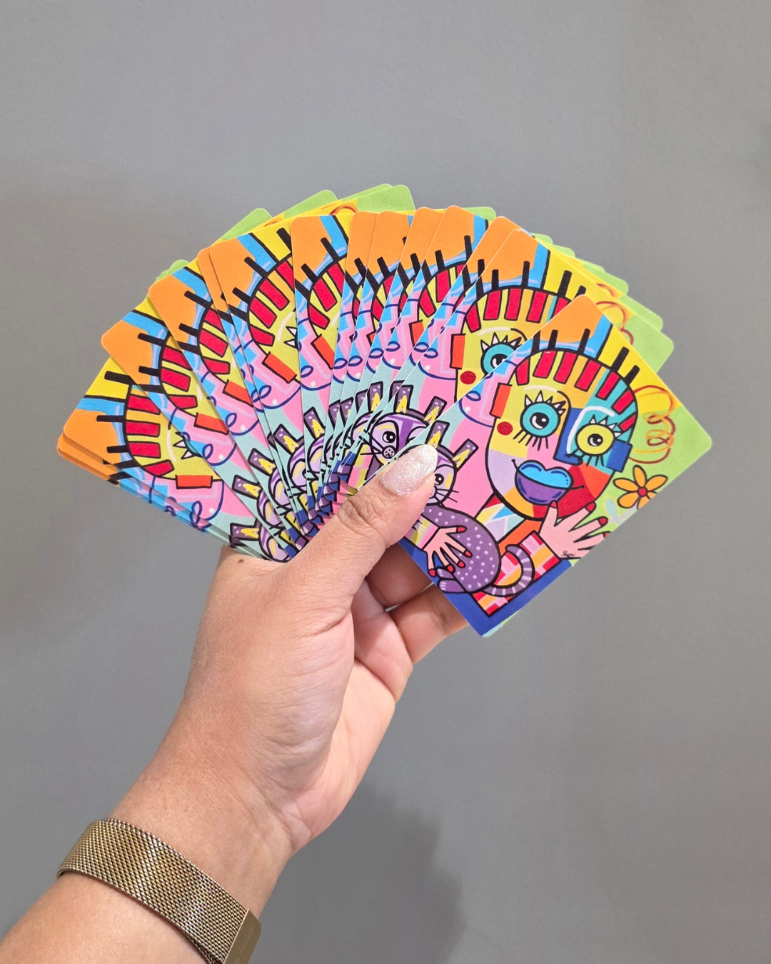 Playing Card Deck Featuring Original Paintings