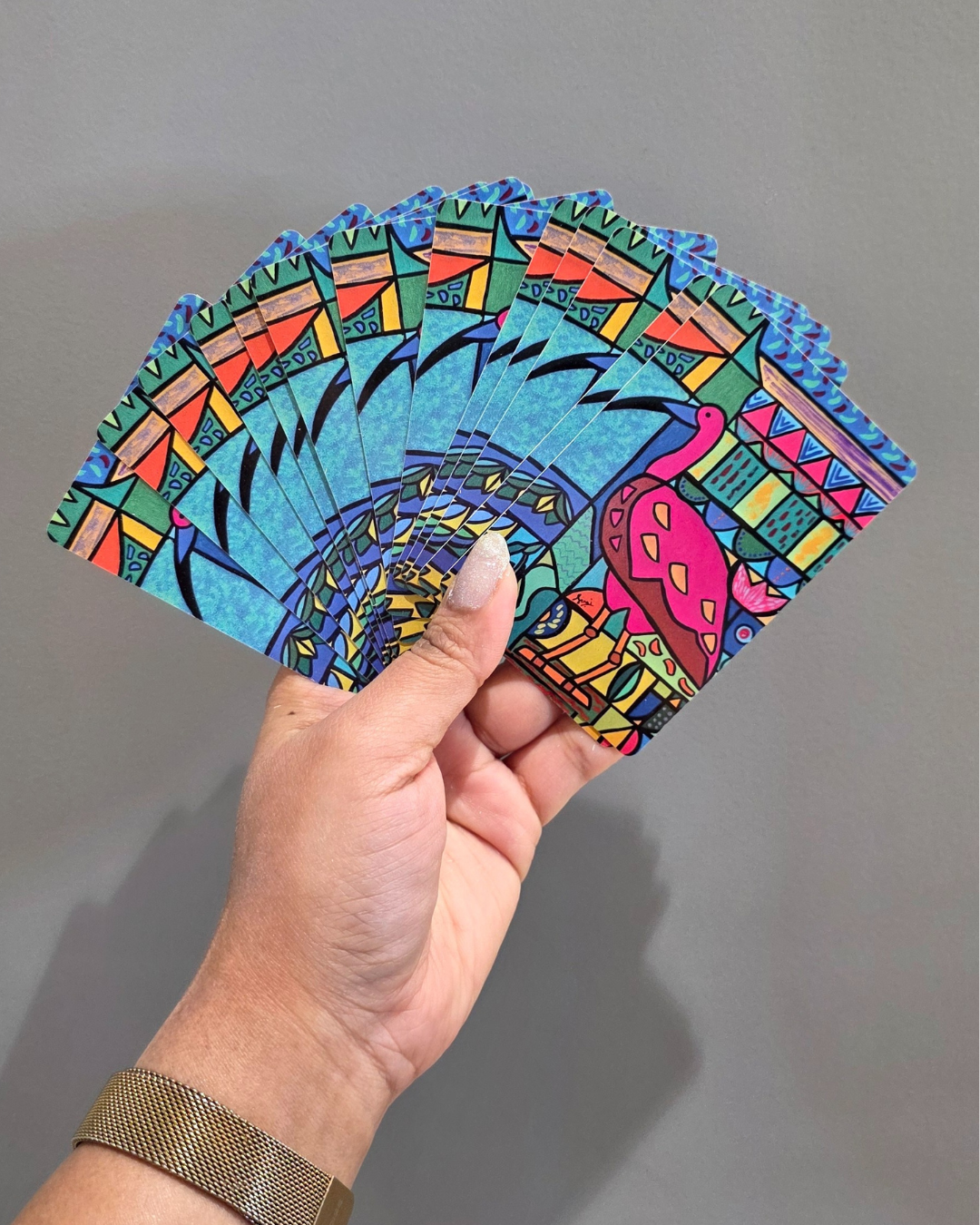 Playing Card Deck Featuring Original Paintings