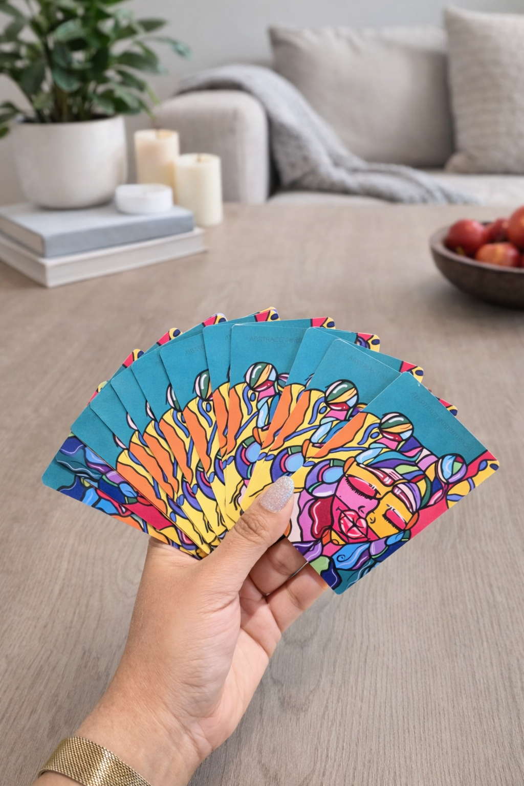 Playing Card Deck Featuring Original Paintings