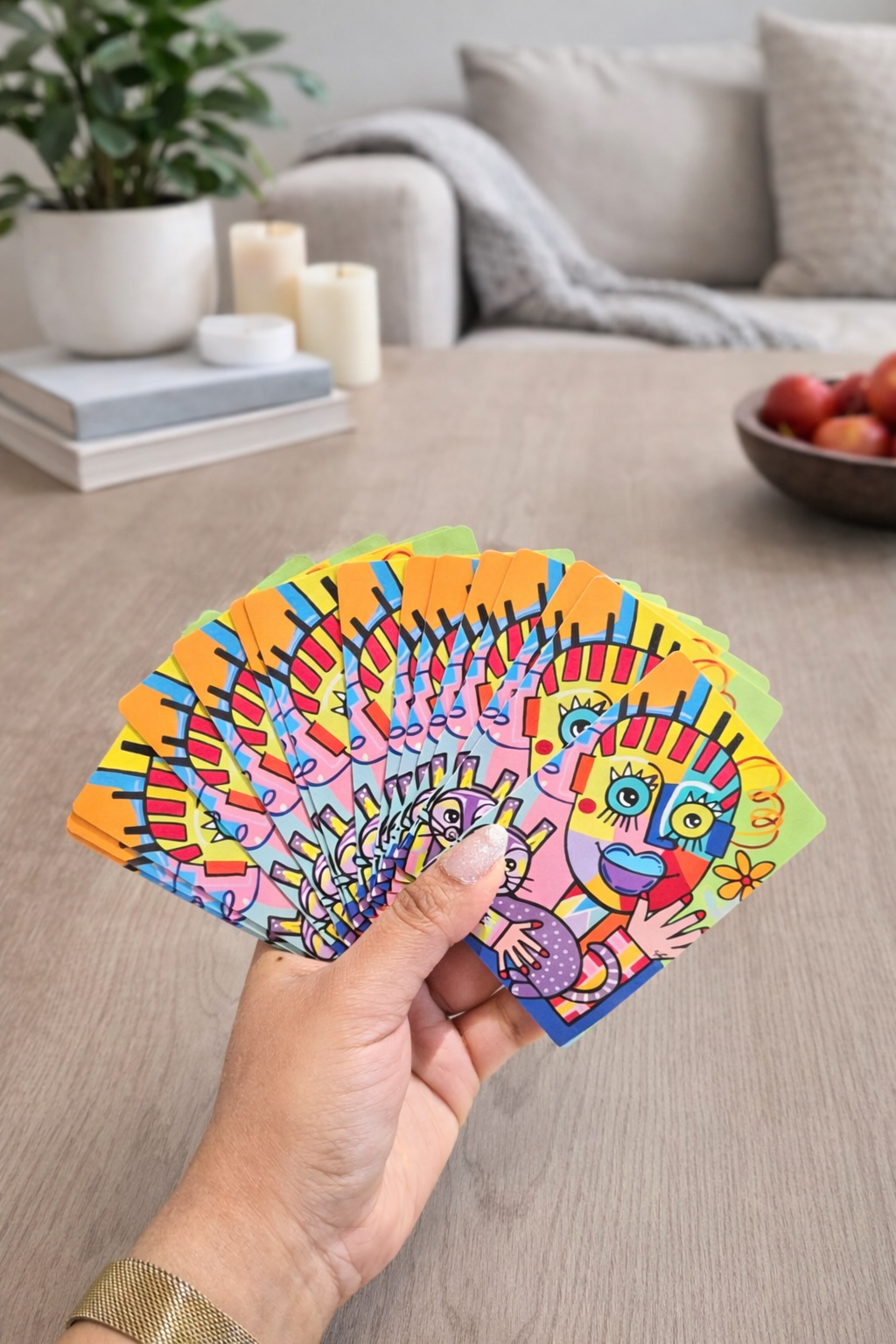 Playing Card Deck Featuring Original Paintings