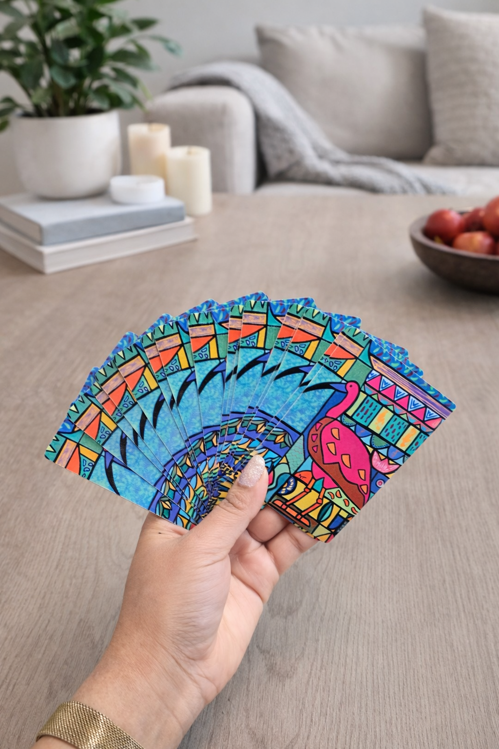 Playing Card Deck Featuring Original Paintings