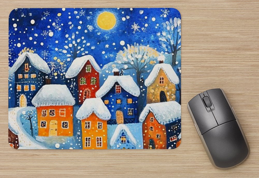 Mouse Pad Featuring Original Paintings